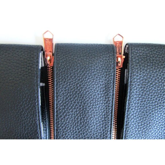 Sephora Ready to Roll Makeup Brush Roll Bag - Rolled Cosmetic Brushes Holder - Picture 3 of 15